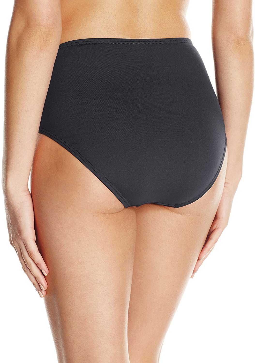 Anne Cole Women's Live in Color Tummy Control High-Waist Power Mesh Bikini Bottom