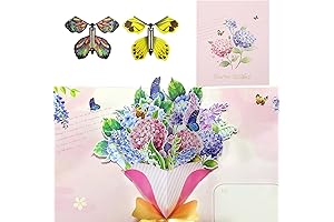 Exploding Butterfly Box: Witness the Aerial Grace of 2 Ethereal Butterflies