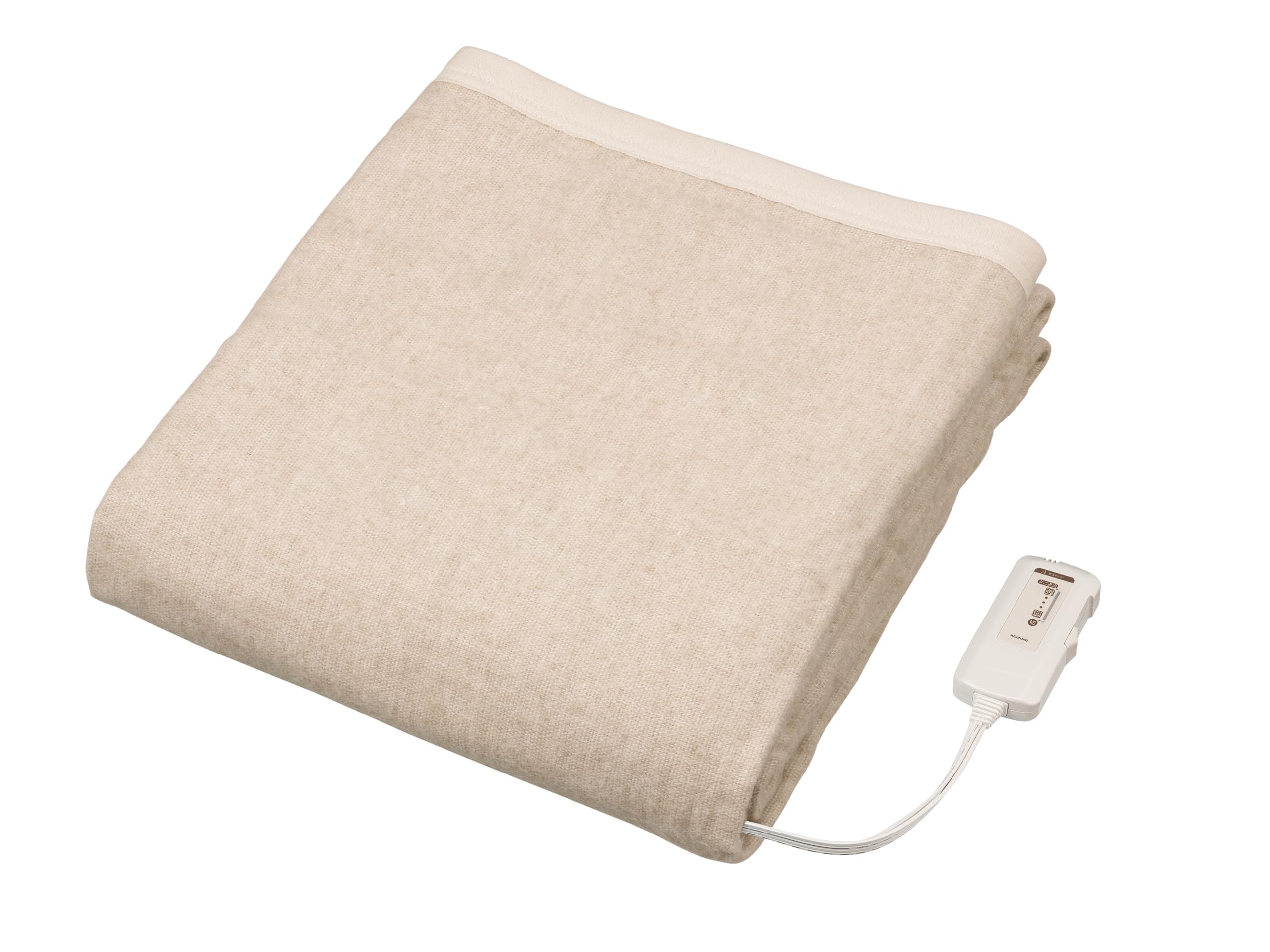 コイズミ 電気掛敷毛布 電磁波カット（KDK75256D）