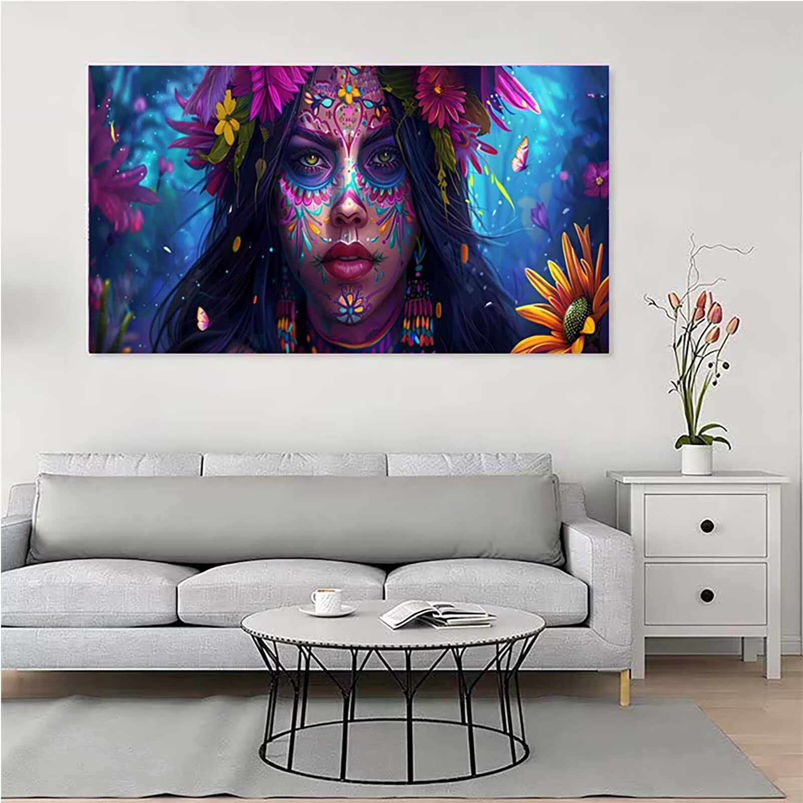 Donna Diamond Painting Grandi Dimensioni 80x160cm, Diamond Painting S-3736