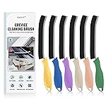 SXhyf Crevice Cleaning Brush - Grout Scrub Brush, House Cleaning Supplies, Gap Cleaning Tools, Home Essentials, Gifts for Women Men, Hard Bristle Crevice Cleaner Brush for Household Use, Bathroom