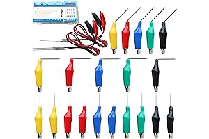 24-in-1 Electrical Back Probe Kit with Heavy-Duty Extended Back Probe Wires and...