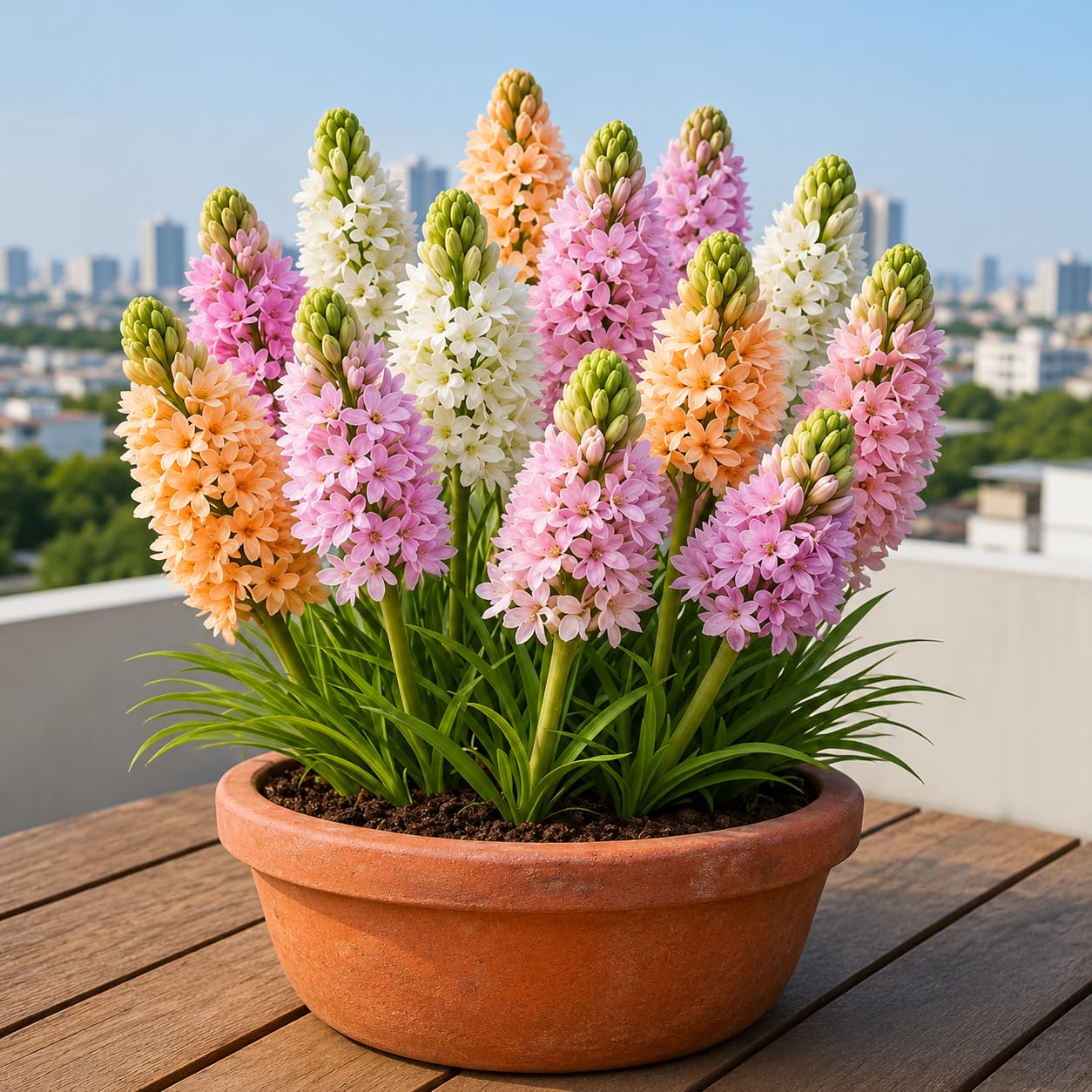 Double Petal Tuberose Bulbs (Rajnigandha) | Night Blooming Fragrant Flower Bulbs for Terrace Gardening-image-23