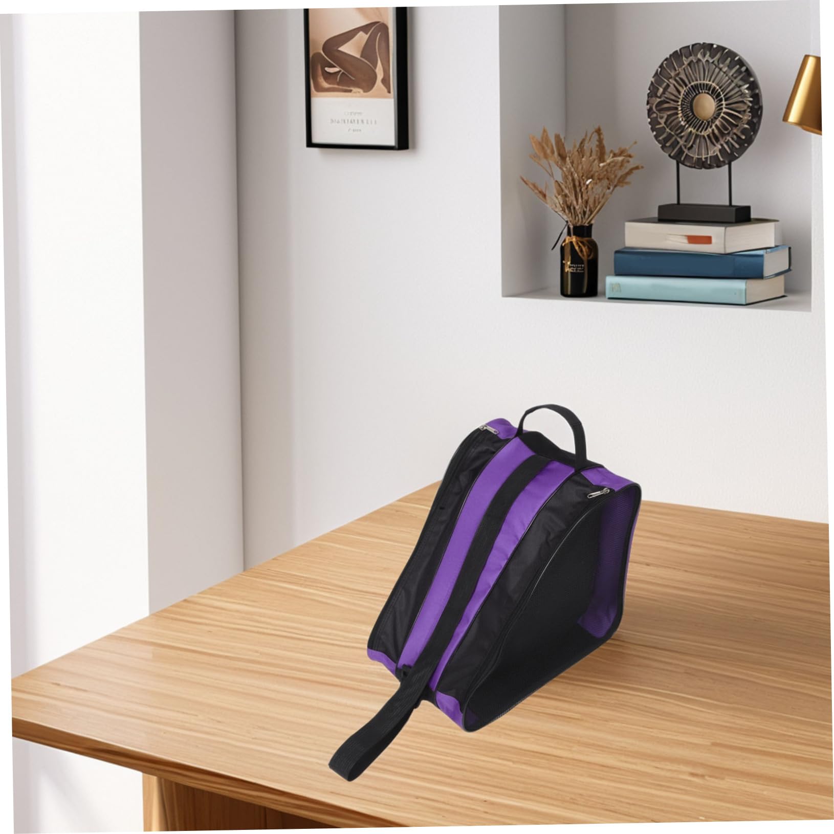Abaodam 2piezas Bolsa para Patines de Hielo Unidades Gran Capacidad con Múltiples Compartimentos Cómoda de Llevar para Patinadora Artística