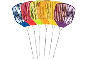 Fly Swatters 6 Pack: Long-Lasting & Effective Pest Control