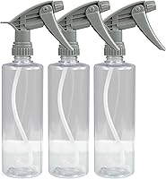 Chemical Guys Heavy Duty Chemical Resistant Trigger Sprayer Bottles - 16oz 3-Pack, Adjustable Mist to Stream for Car Detailing Cleaners & Degreasers