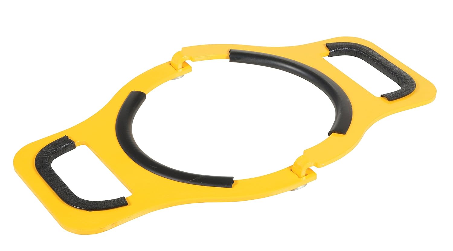 Vestil CYL-M-10 Steel Manual Cylinder Lifter 10 in. Maximum Cylinder Diameter 200 Lb. Capacity Yellow