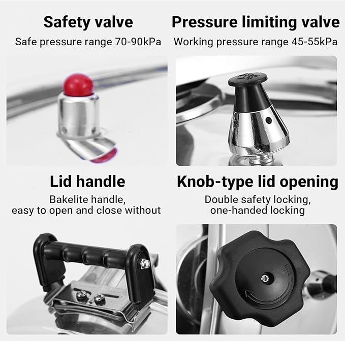 Olla a Presión Aluminio 75L XQWANG miniatura 2