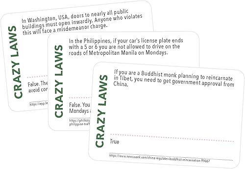 Miniatura 2 de Tactic Games Crazy Laws - Juego de cartas - Edad 16+