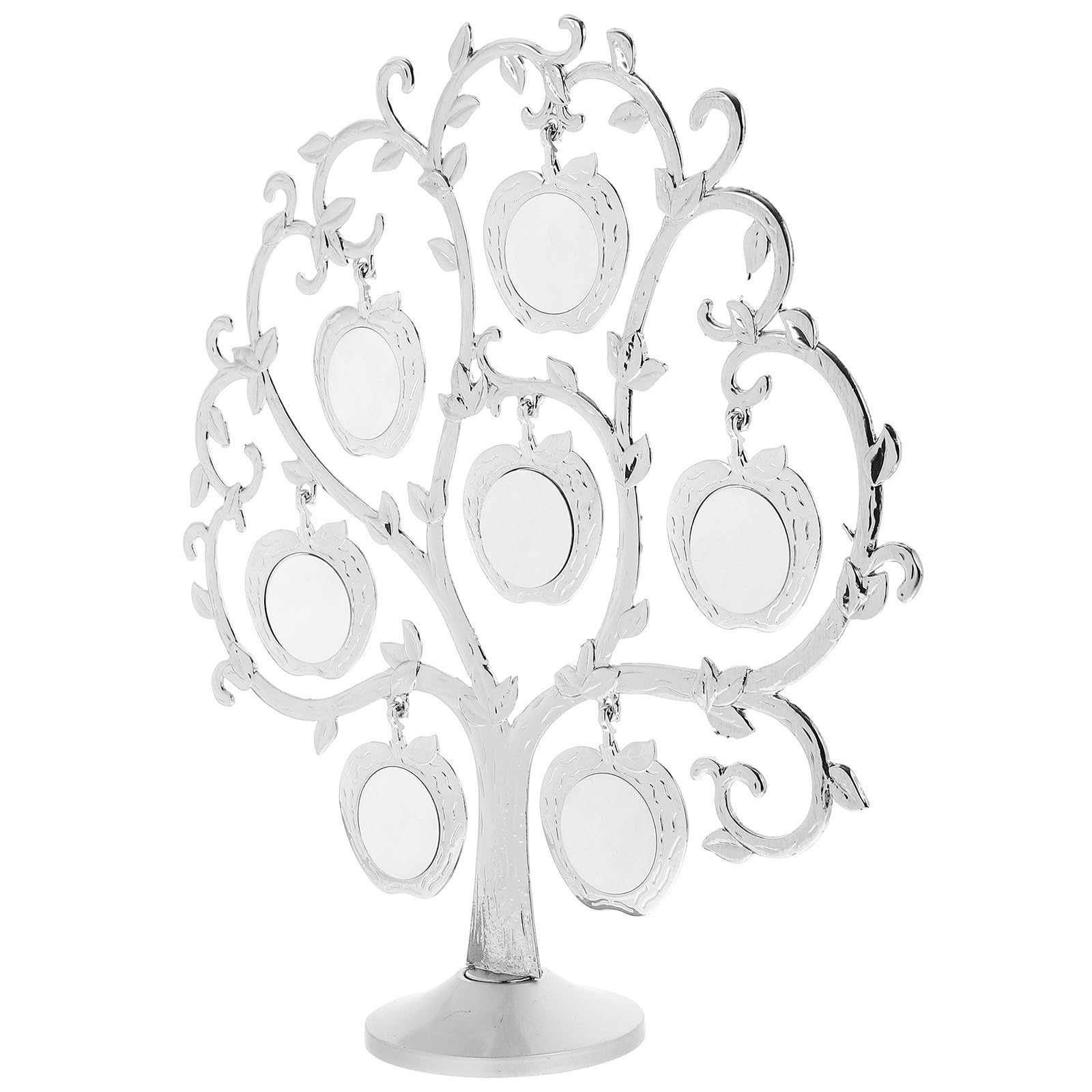 Marco de Fotos de Mesa Portafotos en Forma de Árbol de Metal, Decorativo y Práctico, para Boda y Decoración del Hogar