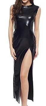 Amazon.co.jp: 【narunaru】 エナメル 女王様ドレス ロング