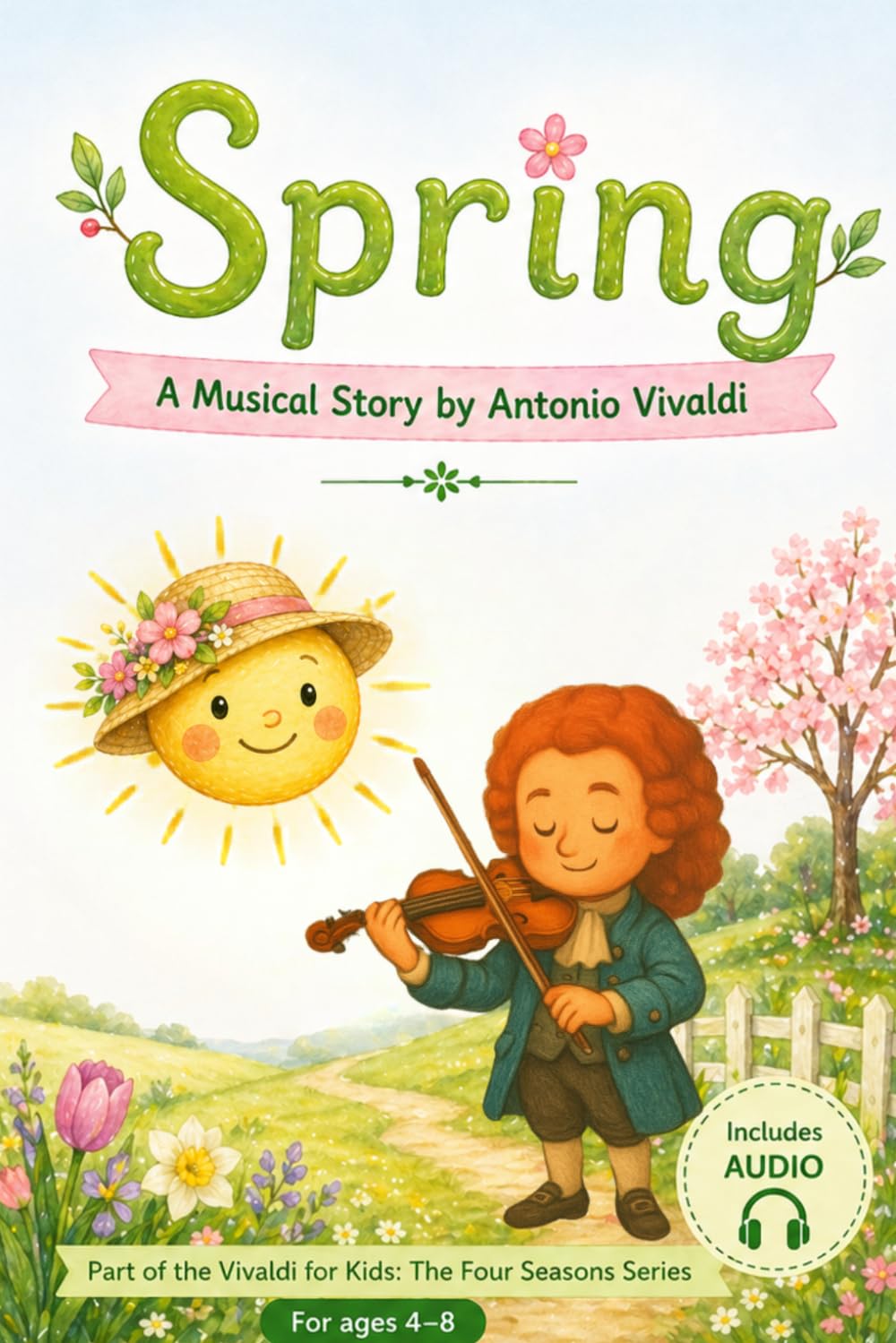 Spring with Vivaldi: A Musical Story for Kids Inspired by The Four Seasons (Vivaldi for Kids: The Four Seasons)