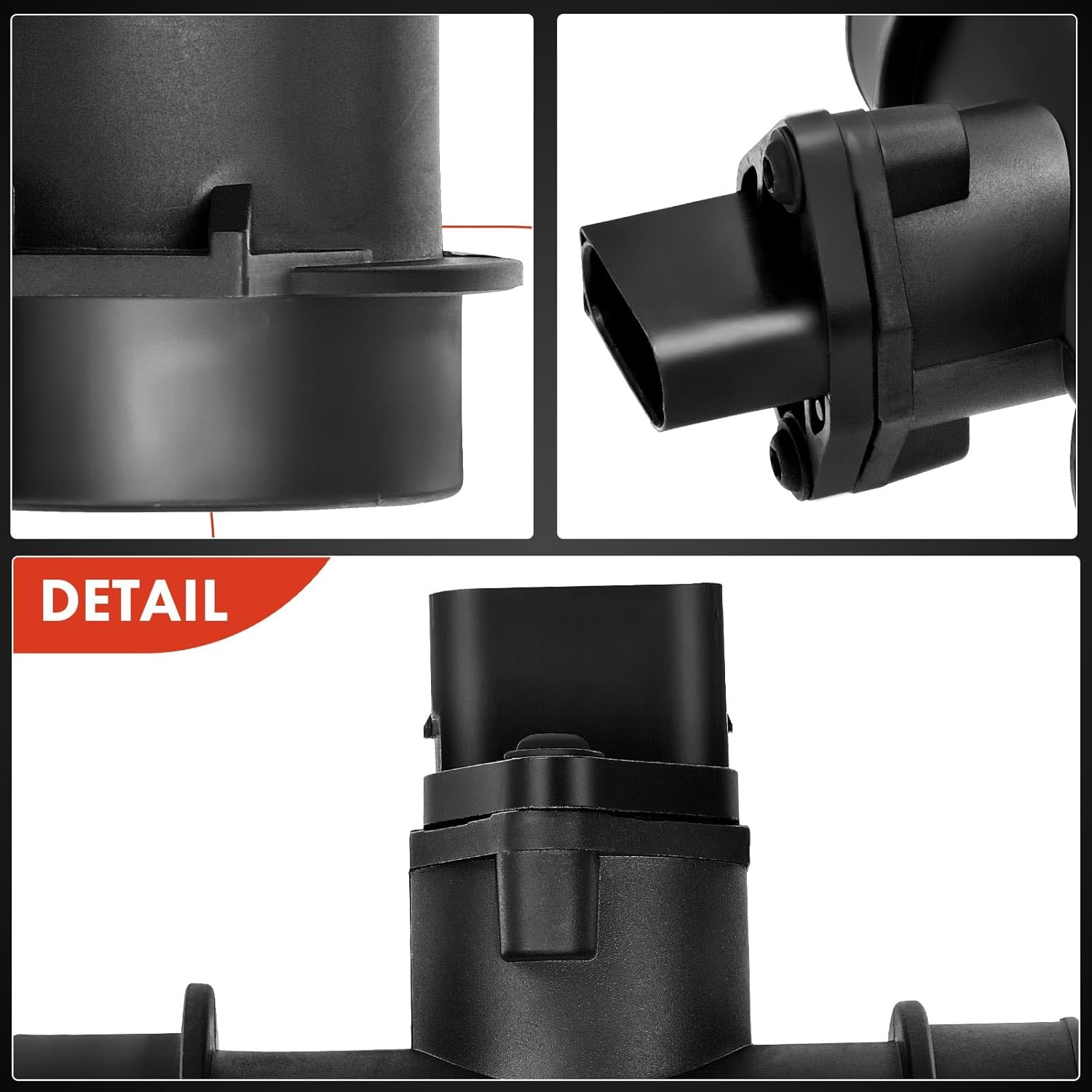 A-Premium Mass Air Flow Sensor Meter Assembly [with 5Pins] fits DOHC L4 2.3L Compatible with Mercedes-Benz C230 [W202 Series] 1997-2000 & SLK230 [R170 Series] 1998-2002