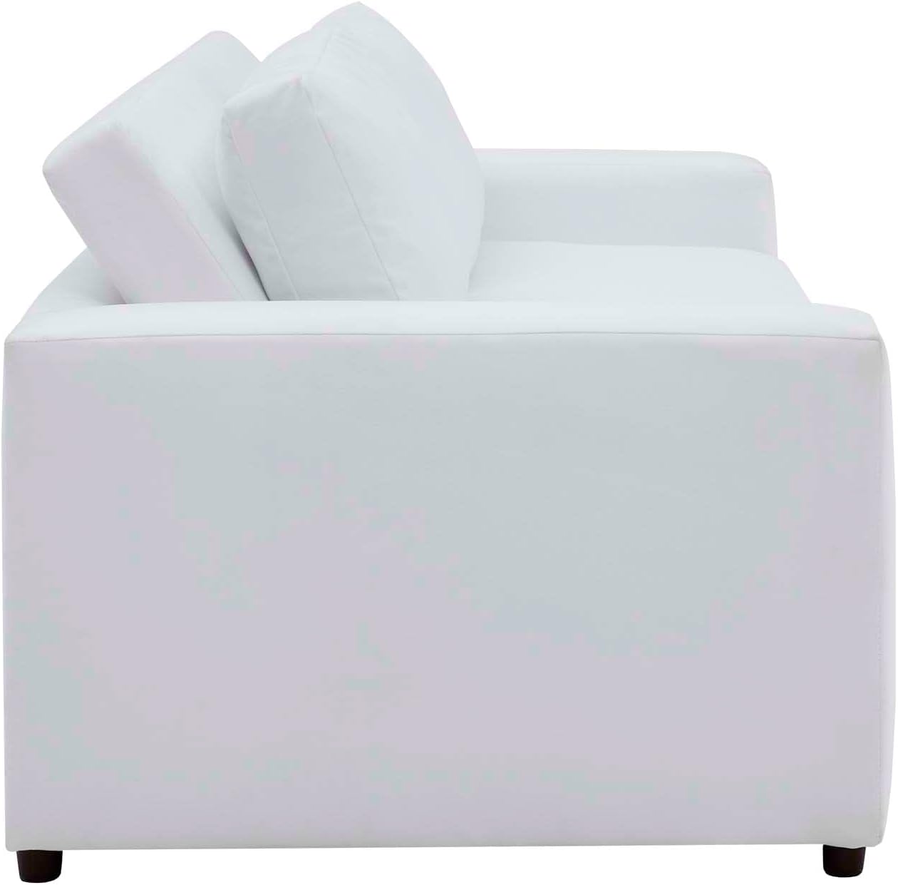 Modway EEI-6185-DWH Avendale Velvet Sofa, Dove White