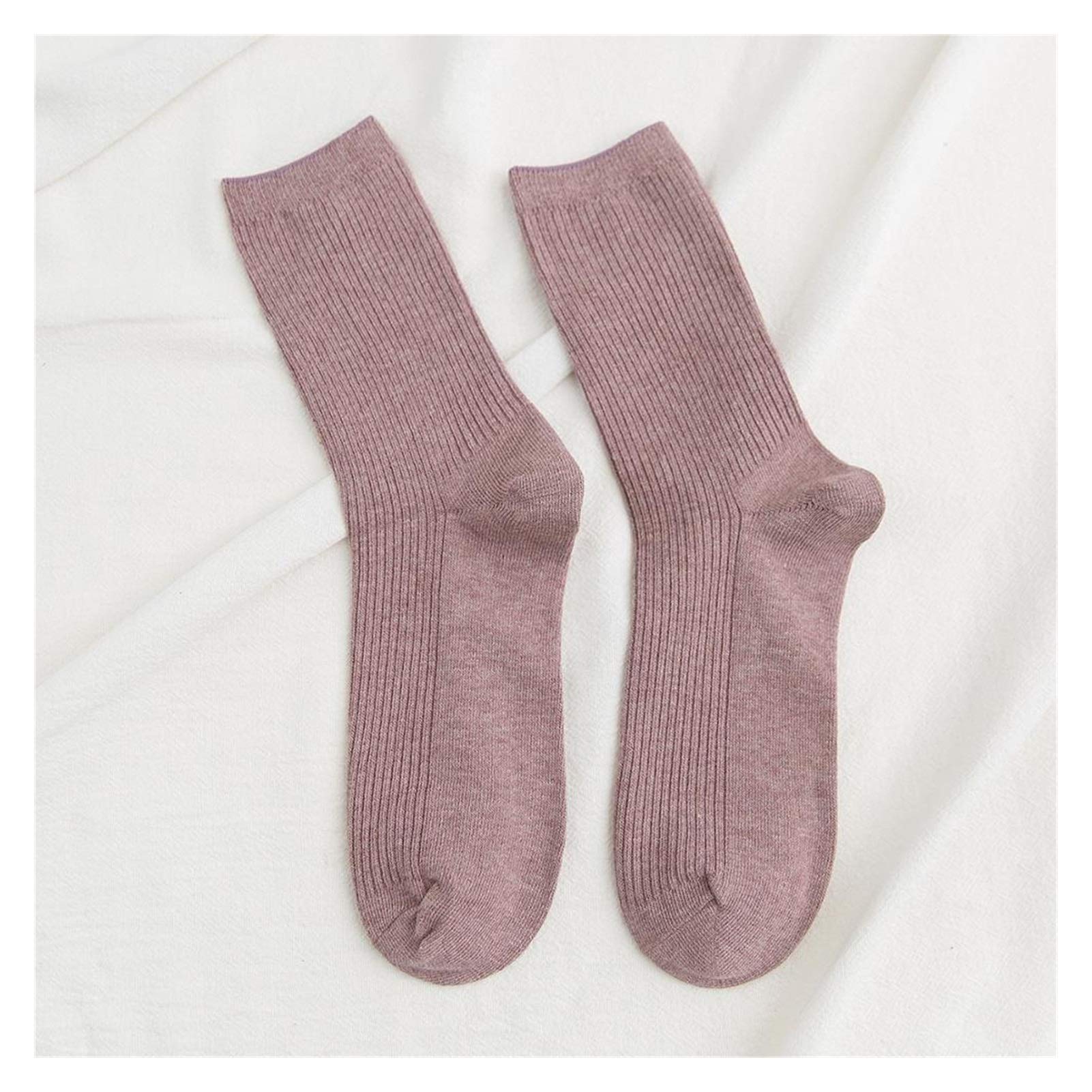 Chaussettes de style écolier violettes pour les journées d'automne douillettes