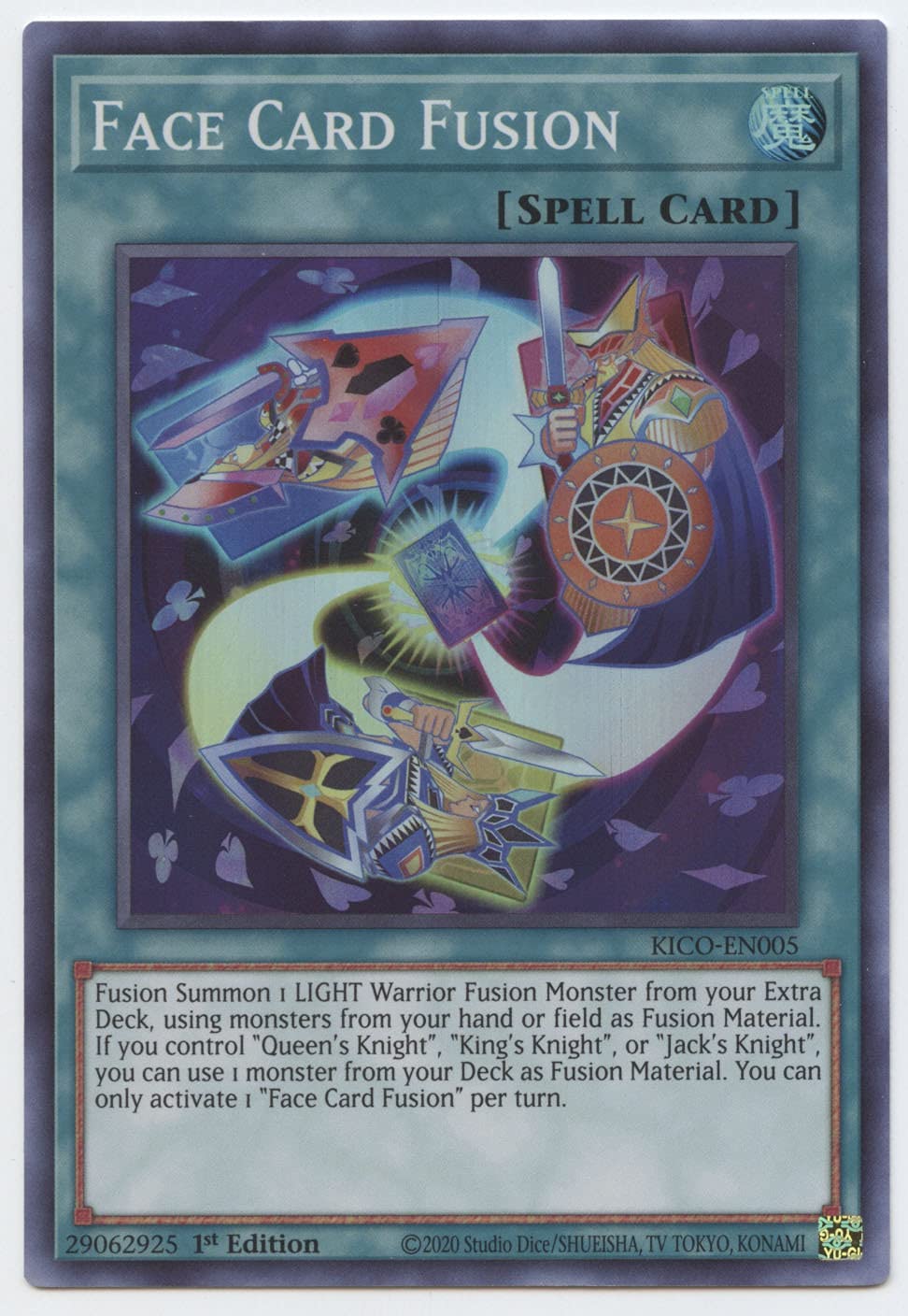 Amazon.com: Face Card Fusion - KICO-EN005 - Super Rare - 1st