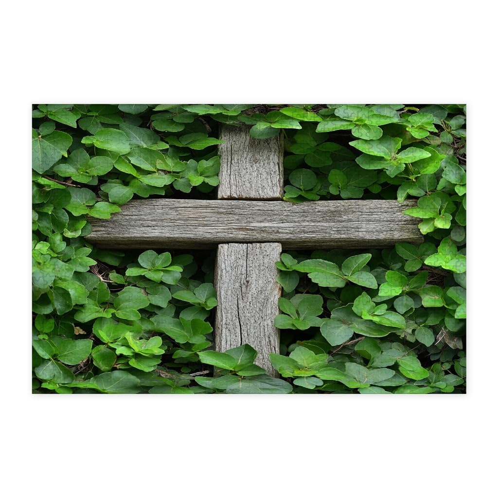 Rompecabezas de madera de Pascua de 1000 piezas con acabado botánico 7