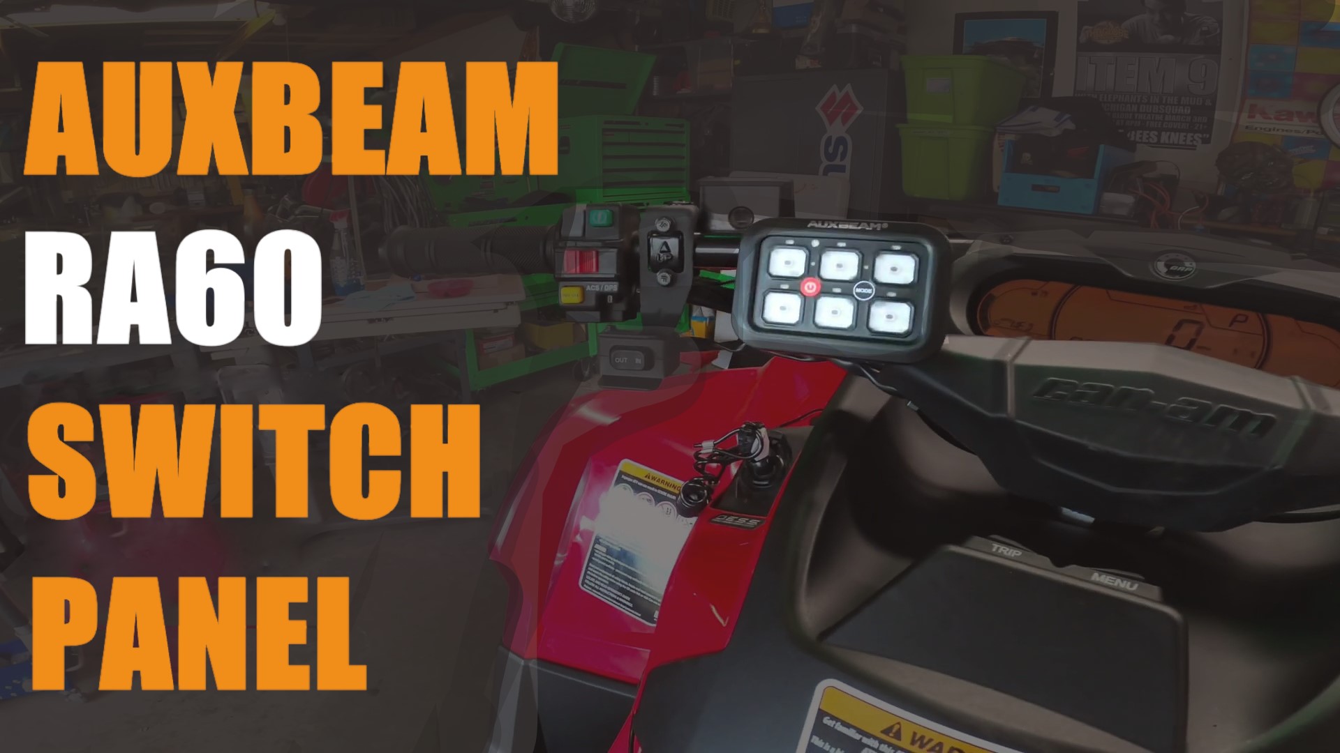 Amazon.com: Auxbeam RGB 6 Gang Switch Panel RA60 Auto-Dimmable