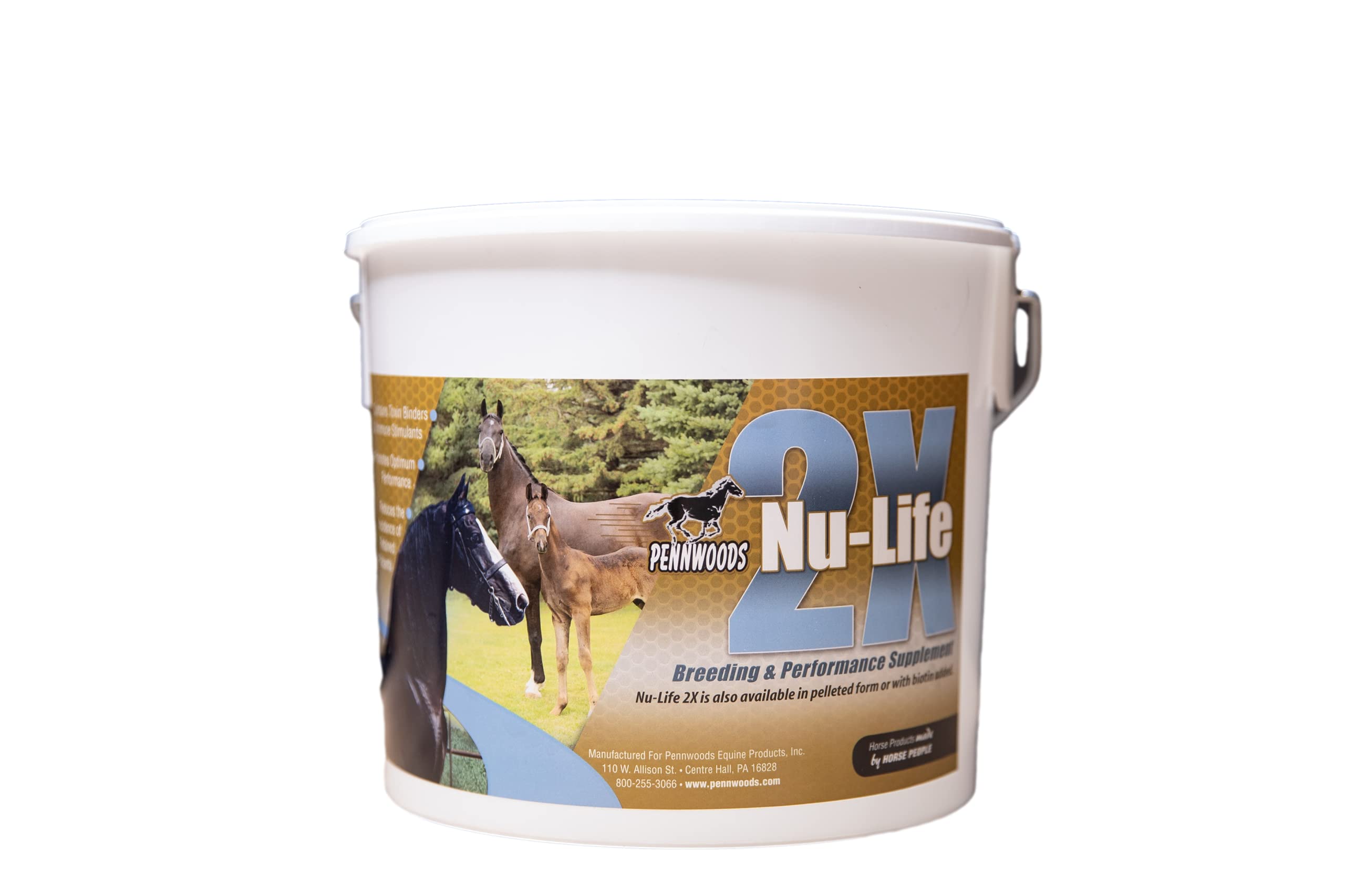 Pennwoods Nu-Life 2X | Horse Vitamin | Improves Digestion | Horse Supplement | Feed Efficiency | B V