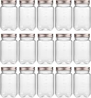 Vista 27 de Novelinks - Recipientes de plástico transparente (16 onzas)