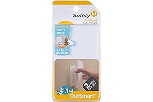 Safety 1st OutSmart Outlet Shield: Ultimate Kid Proof Outlet Cover