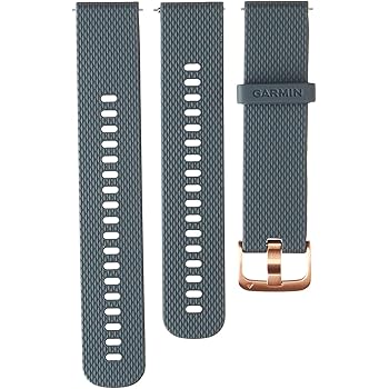 granite blue with rose gold hardware