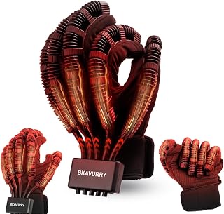 Only Robotic Gloves Not Host for Stroke Rehabilitation Replacement Parts, Left Right Hand Stroke Recovery Equipment for Dysfunction Paralysis Patient