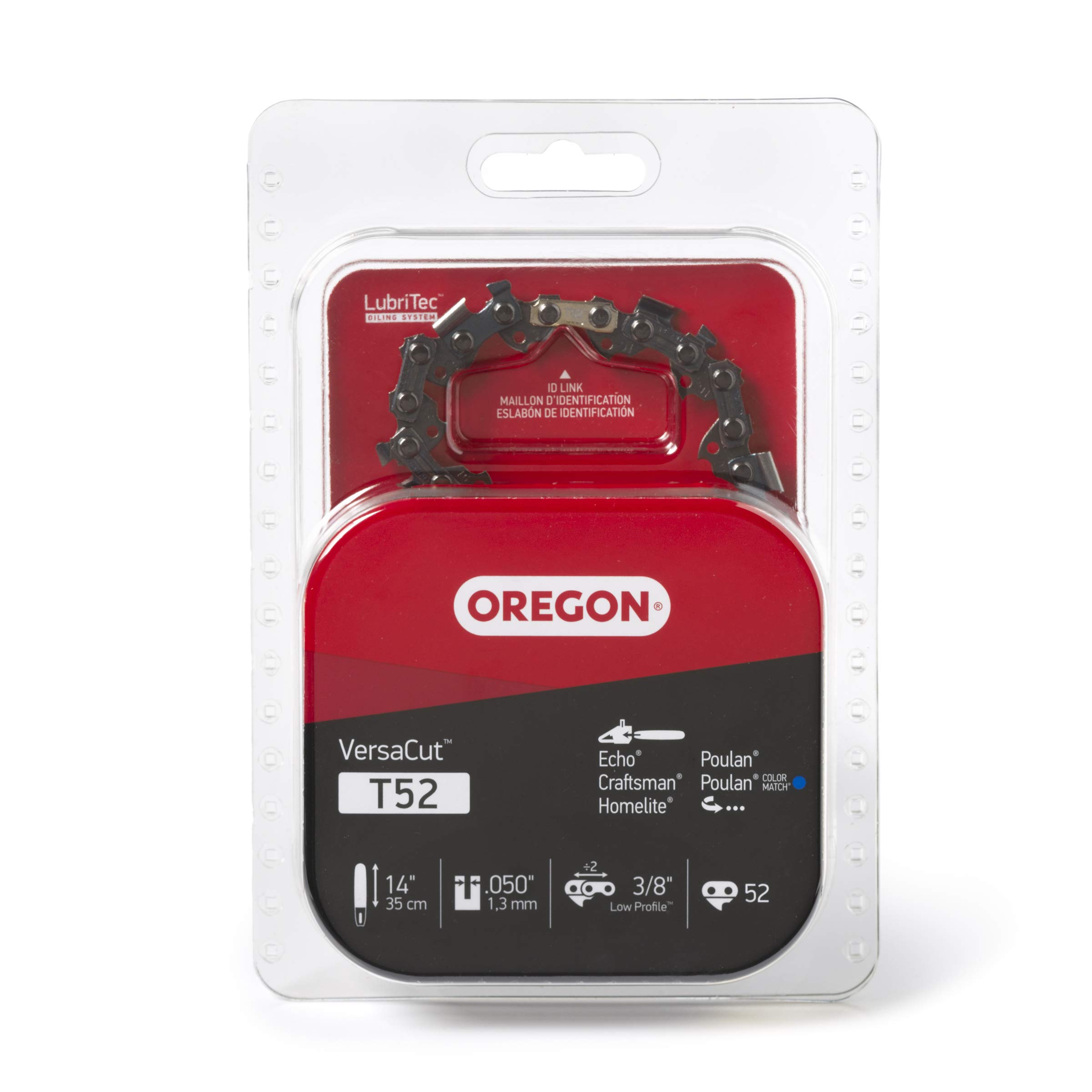 Amazon.com: Oregon T52 X-Grind Chainsaw Chain-3/8in. Low Profile x