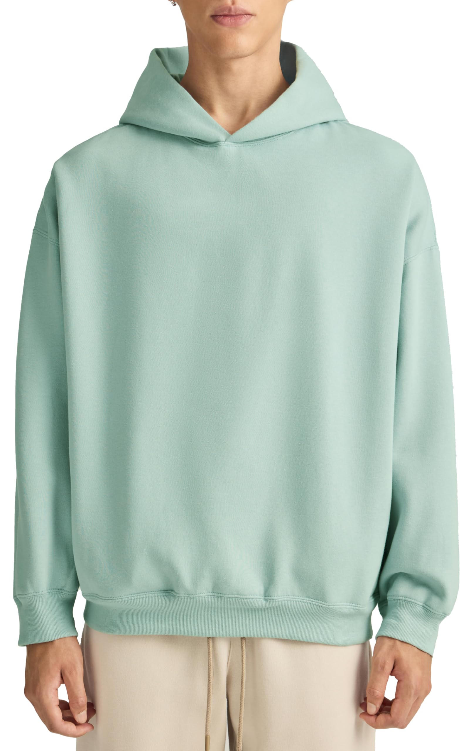 Project TitanMen's Oversized Fleece Hoodie Casual Hoodies Pullover Hooded Sweatshirts For Men With Pockets