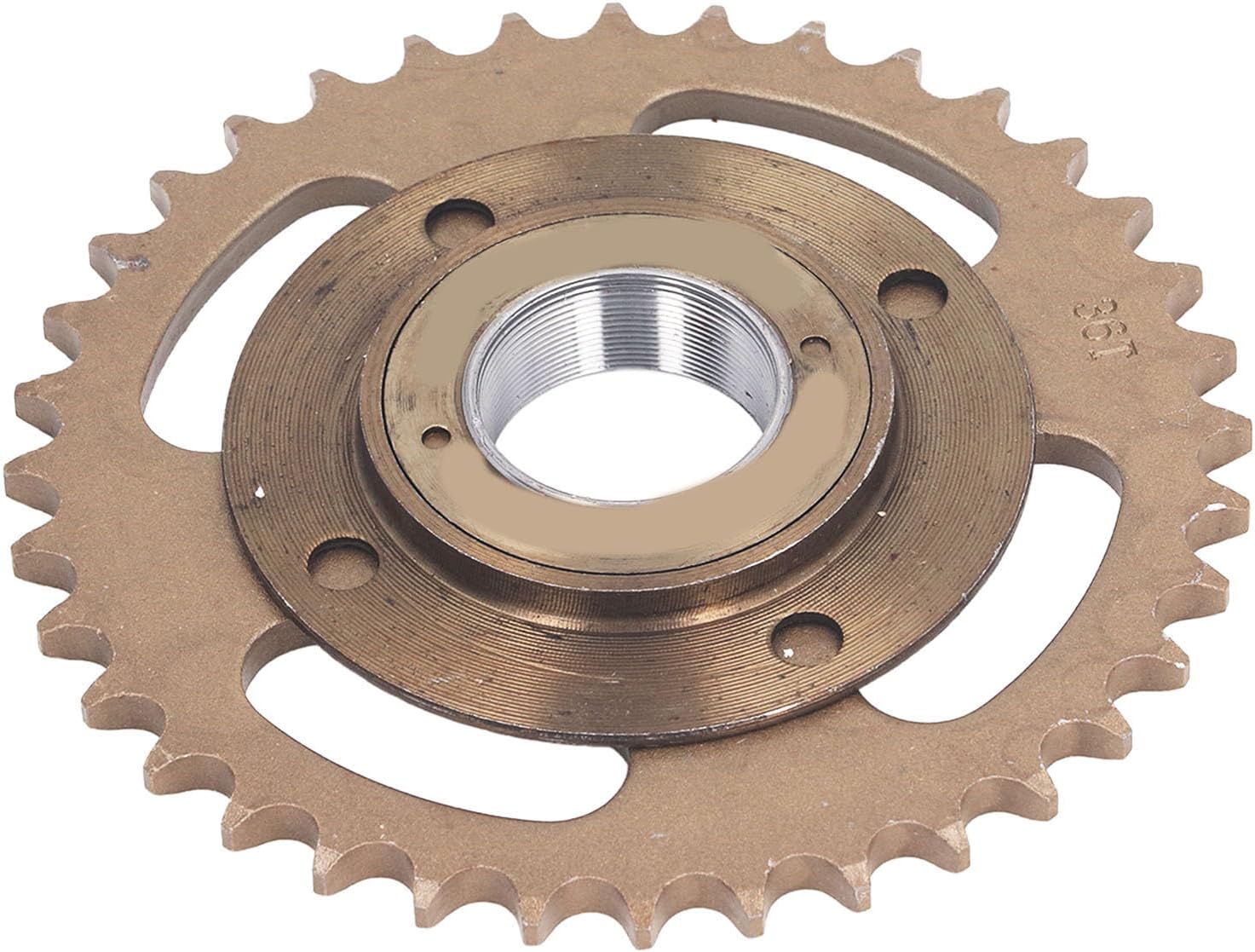 428 36T Rear, Steel Toothless Wheel Kit, Enhanced Performance for ATVs 4 Pit Vehicles Go Karts s, el l with Simple Inlation