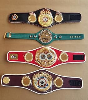 WBC WBA WBO IBF Championships cintura da boxe replica mini 4 cinture