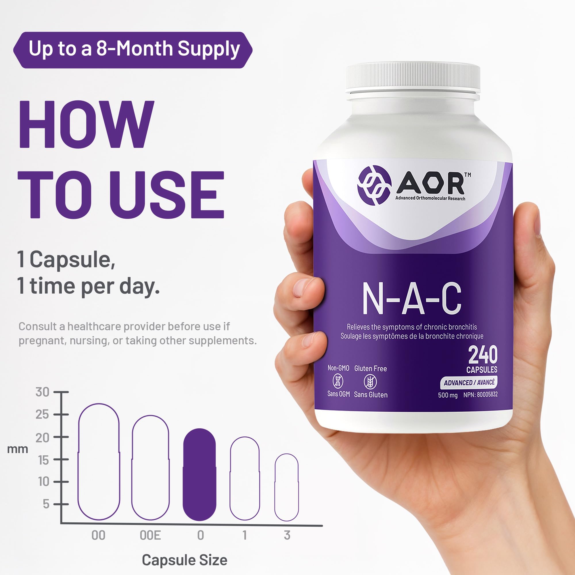 aor glutathione AOR Supplements Canada | Research-Informed Vitamins main image 0