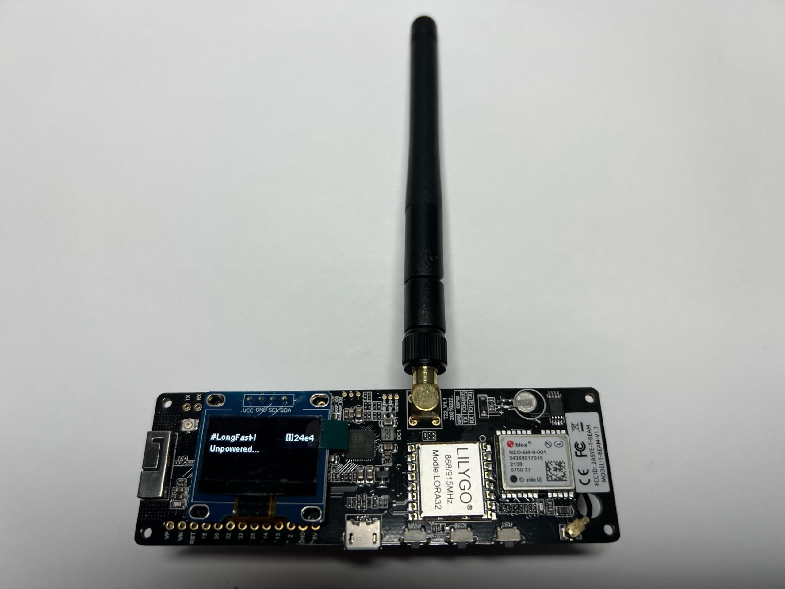 Scheda T-Beam Meshtastic LORA32 868MHz Con ESP32 E OLED - Per Comunicazioni Wireless A Lunga Distanza - Foto 8