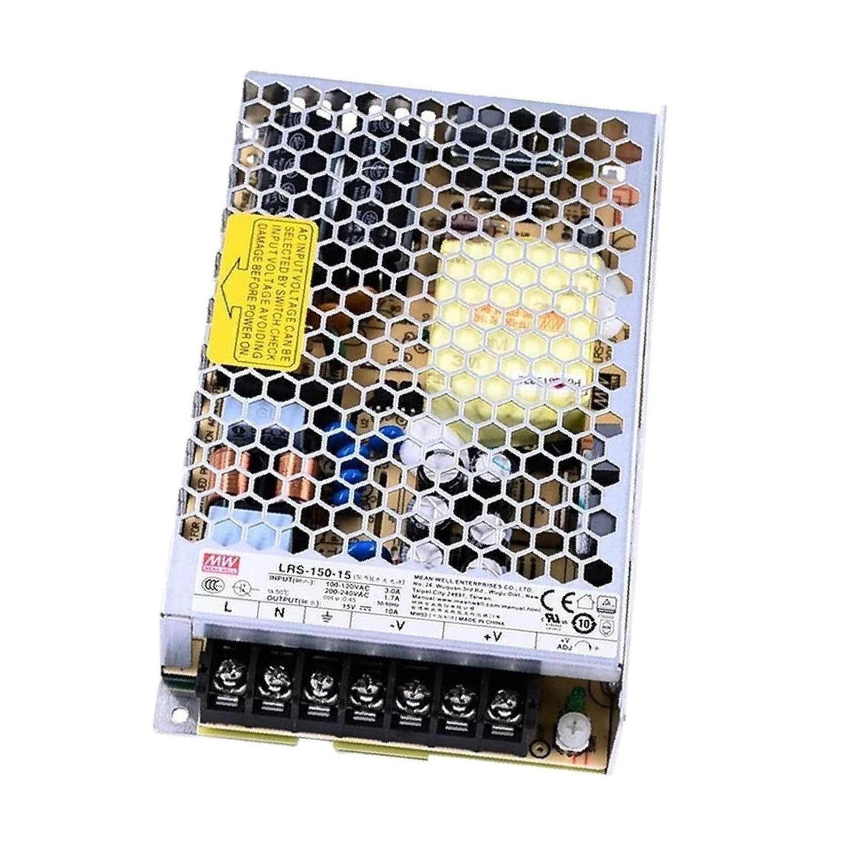 Enclosed Type 150W 15V 10A LRS-150-15 AC-DC Single Output LRS-150 Series Switching Power Supply