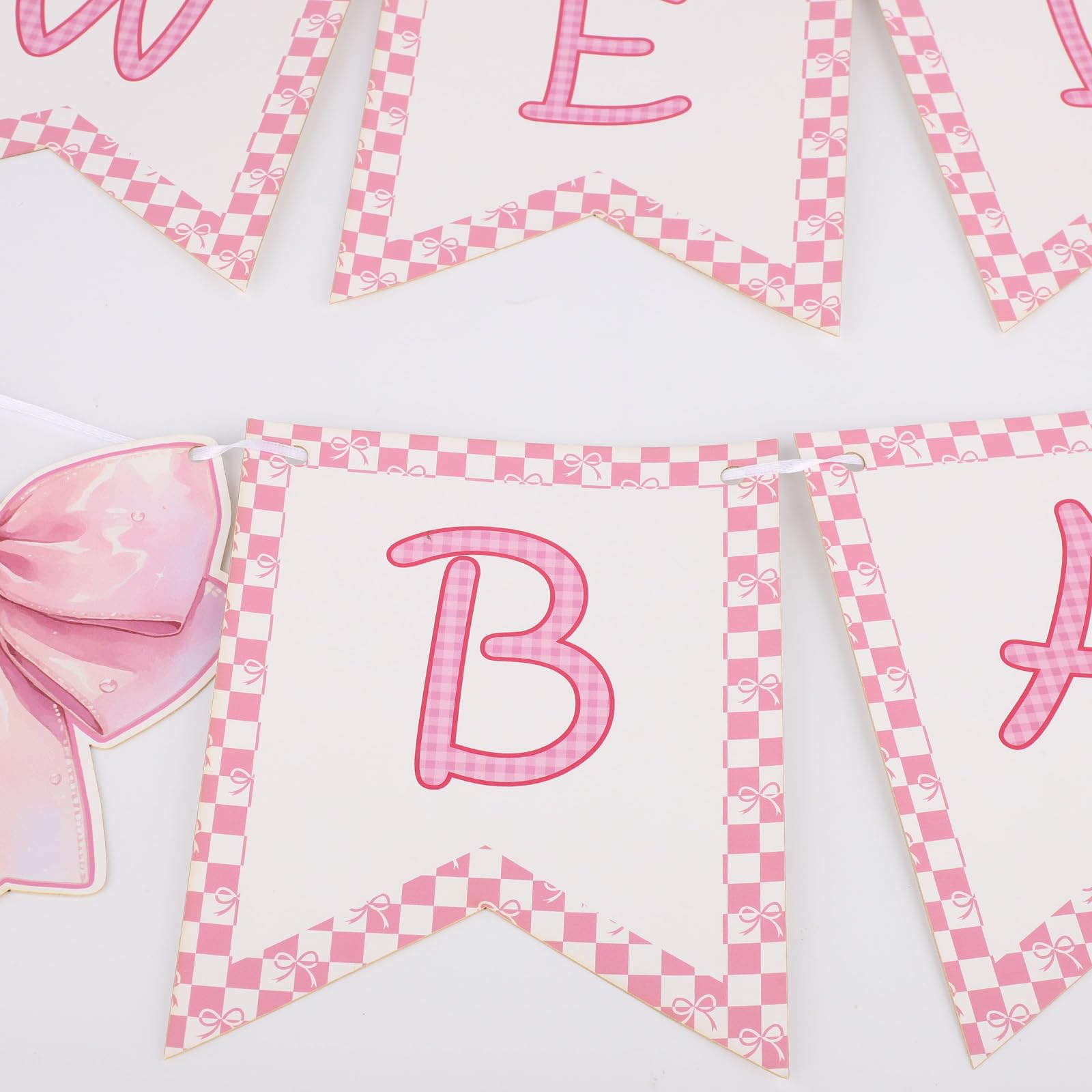 BOXOB 2pcs Welcome Baby Banner - Image 4