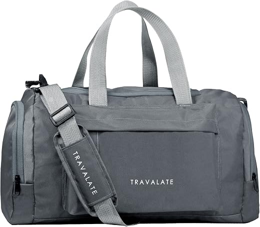 TRAVALATE Travel Duffle Luggage Bag Organizer | Multi Pocket Ultra-Light| Polyester 45 Lt| Men and Women | 21 X 09 X 11 In...