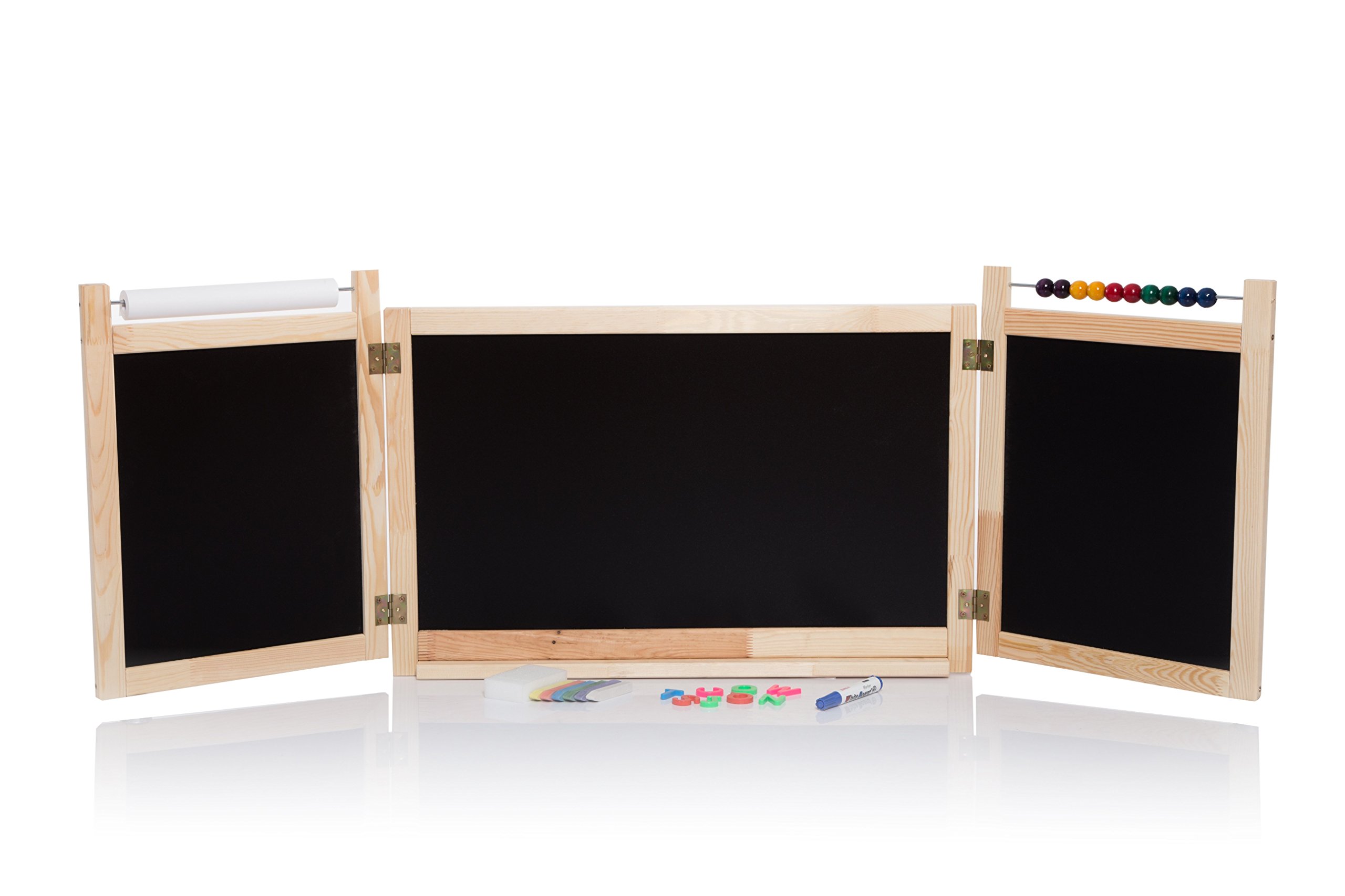AZZAP WANDTAFEL Schreibtafel Maltafel Magnettafel Schultafel Kindertafel Papierrolle Kreidetafel SARA 3