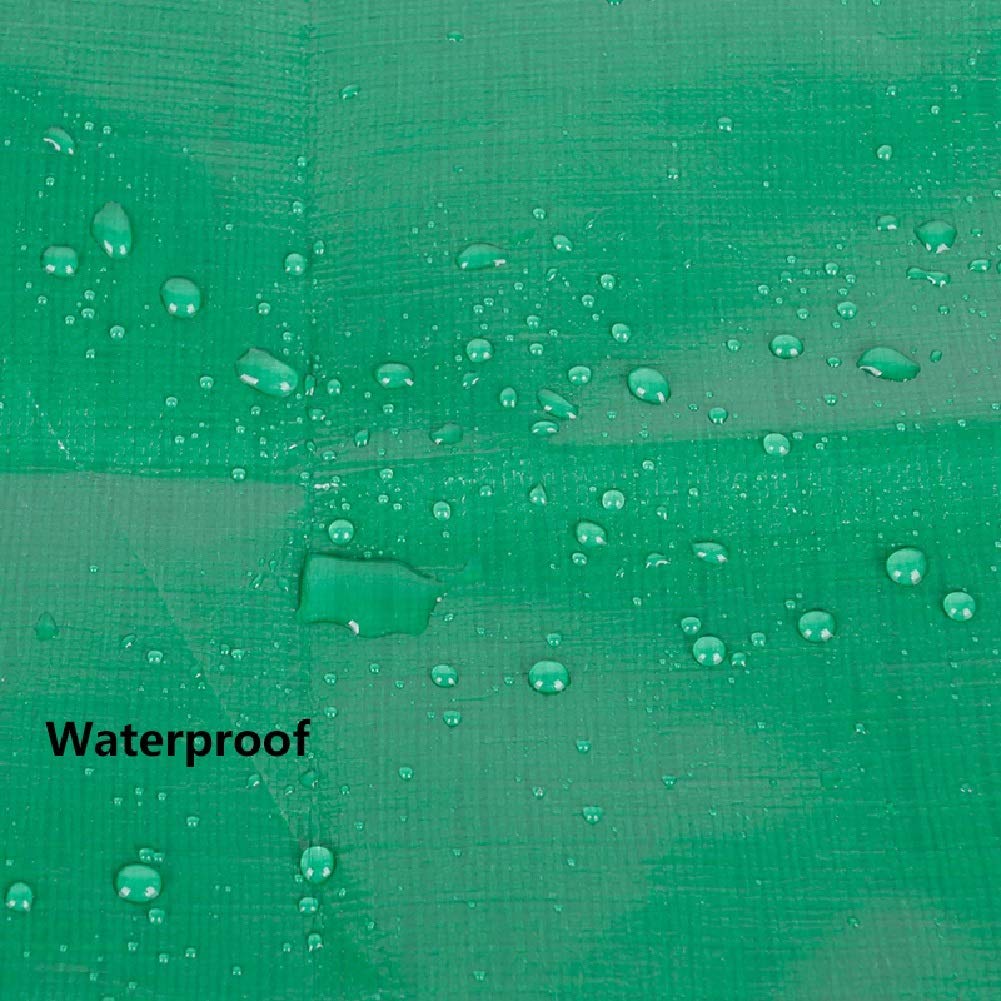 Groß Heavy Duty Persenning Tarp Heavy Duty Wasserdicht Mit Seil, Outdoor-Camping-Car Pool Cover, Regenschutz E Mit Tüllen Persenning Wasserdicht Heavy Duty,2Mx3M