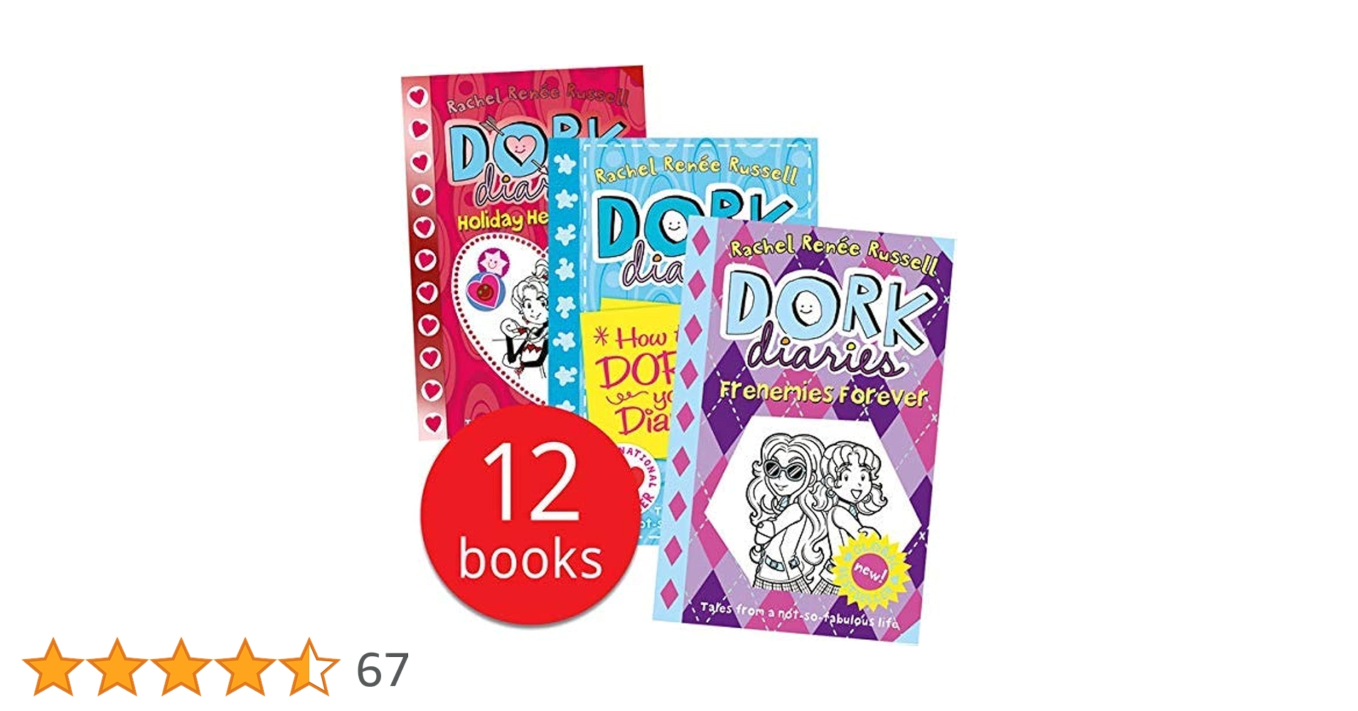 Dork Diaries x 12 box set: 12 book collection | Amazon.com.br