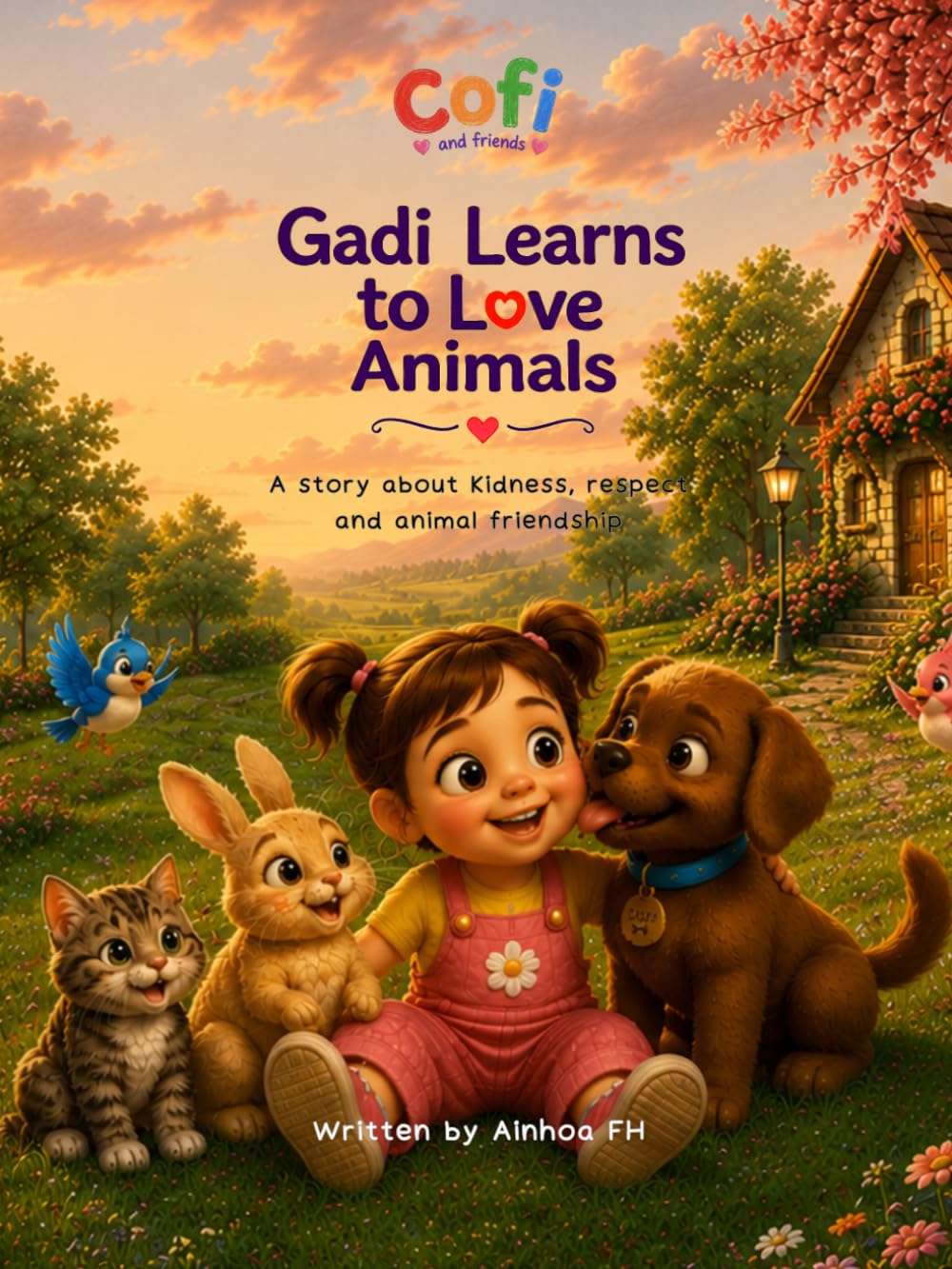 Cofi and friends: Gadi Learns to Love Animals: A Heartwarming Story About Kindness, Respect and Animal Friendship