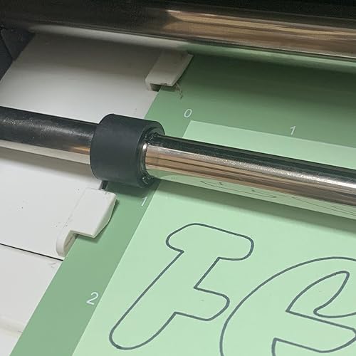 Miniatura 6 de Juego de repuesto de rodillos de goma, gomas guía de alfombrillas, anillos de retención para accesorios de reparación Cricut, kits de reparación