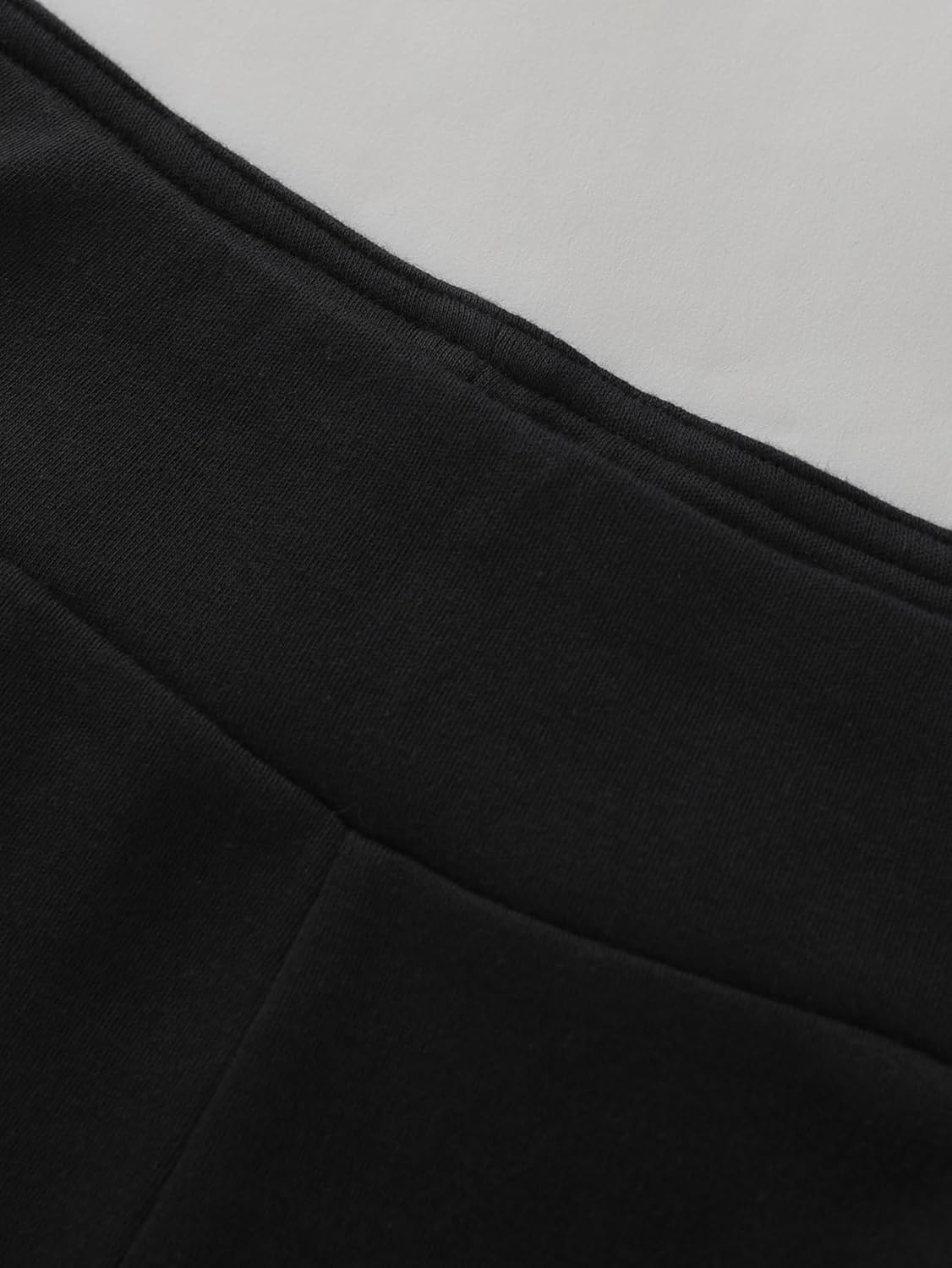 Weintee Women's Petite Pull On Knit Pants for Elderly - Image 6