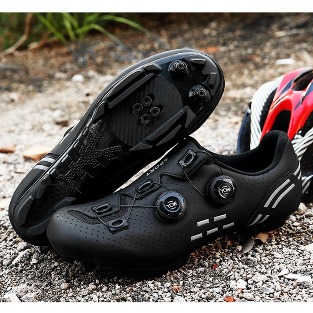 Buty do roweru górskiego, do wewnątrz, na zewnątrz, buty do jazdy konnej, męskie i damskie, outdoorowe, MTB, oddychające, antypoślizgowe, kompatybilne z pedałem SPD, unisex, buty rowerowe