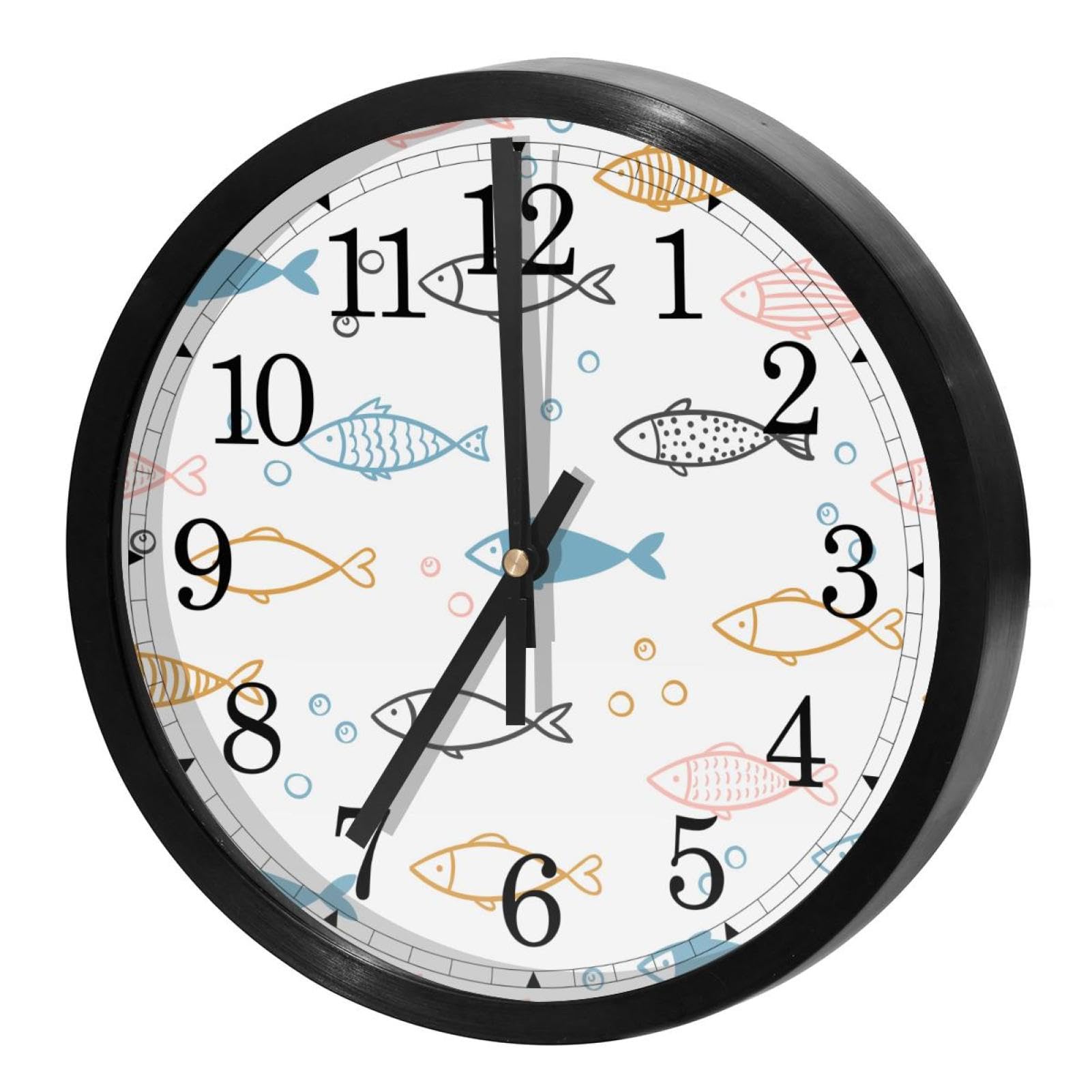 Horloge murale de cuisine ronde pour égayer vos préparations culinaires en famille