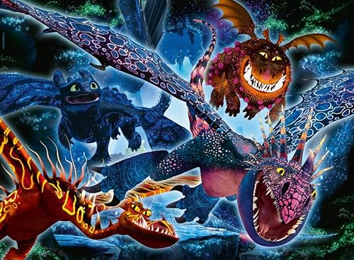 Ravensburger- Dragons B How To Train Your Dragon
