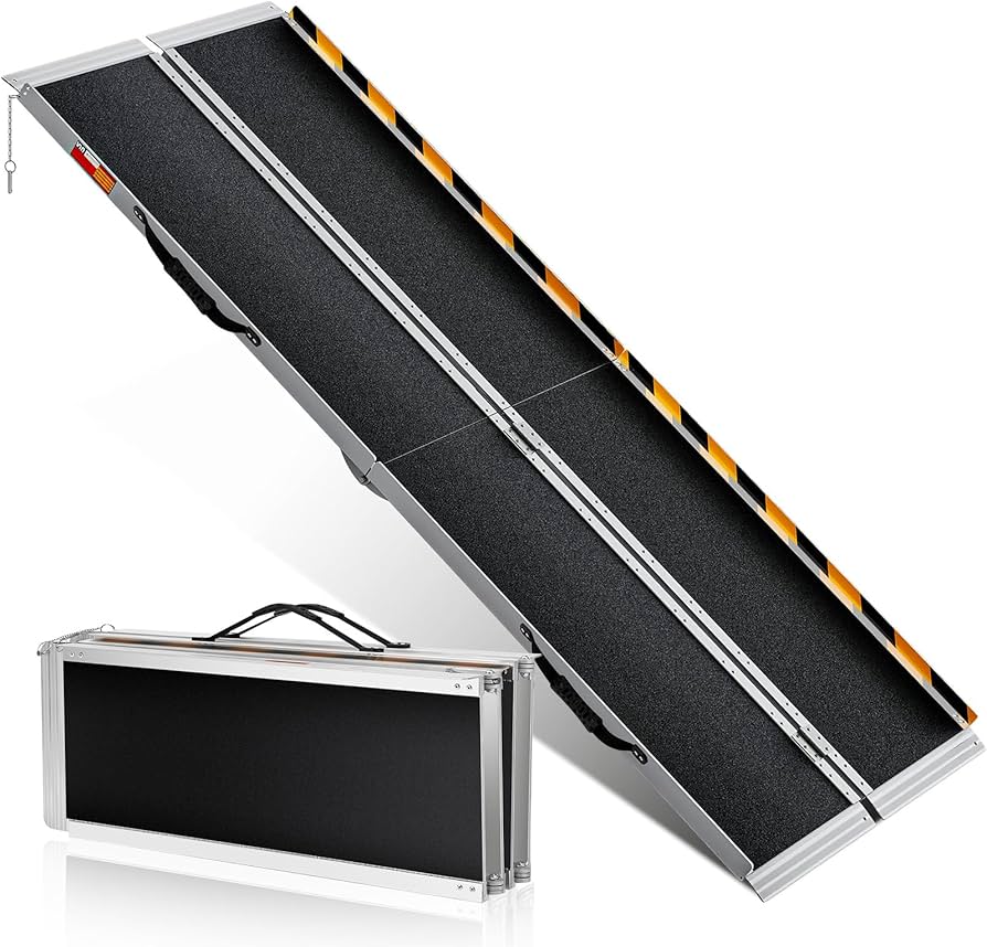 Amazon.co.jp: ガービー（Garvee） 車椅子 スロープ 折りたたみ アルミ