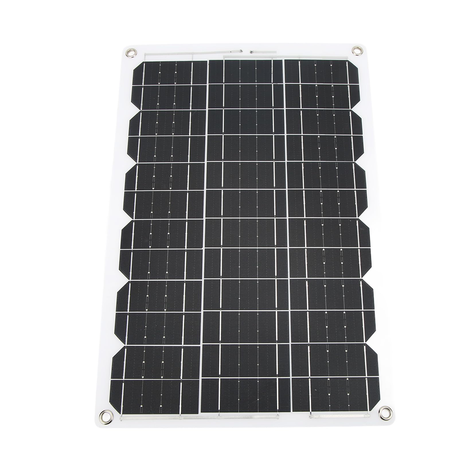 Tragbares Solarstrom-Set, Wechselrichter mit Dual-USB, 30 A, 12 V, 24 V, Solarladeregler, 18 W, 18 V-Solarpanel (12V to 220V)