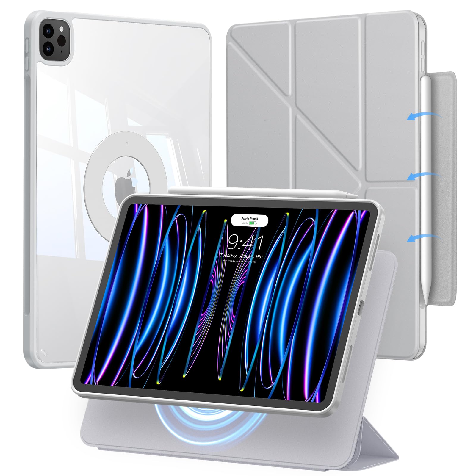 iPad Pro 11インチ (第2世代) Pencil + ケース付き Amazon.co.jp: iPad Pro 11インチ ケース 第4/3/2世代（2022/2021/2020