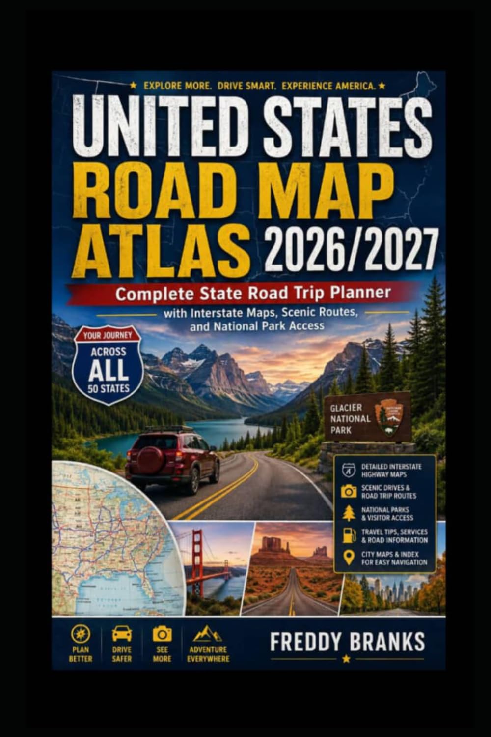 United States Road Map Atlas 2026/2027: United States Road Map Atlas 2026/2027