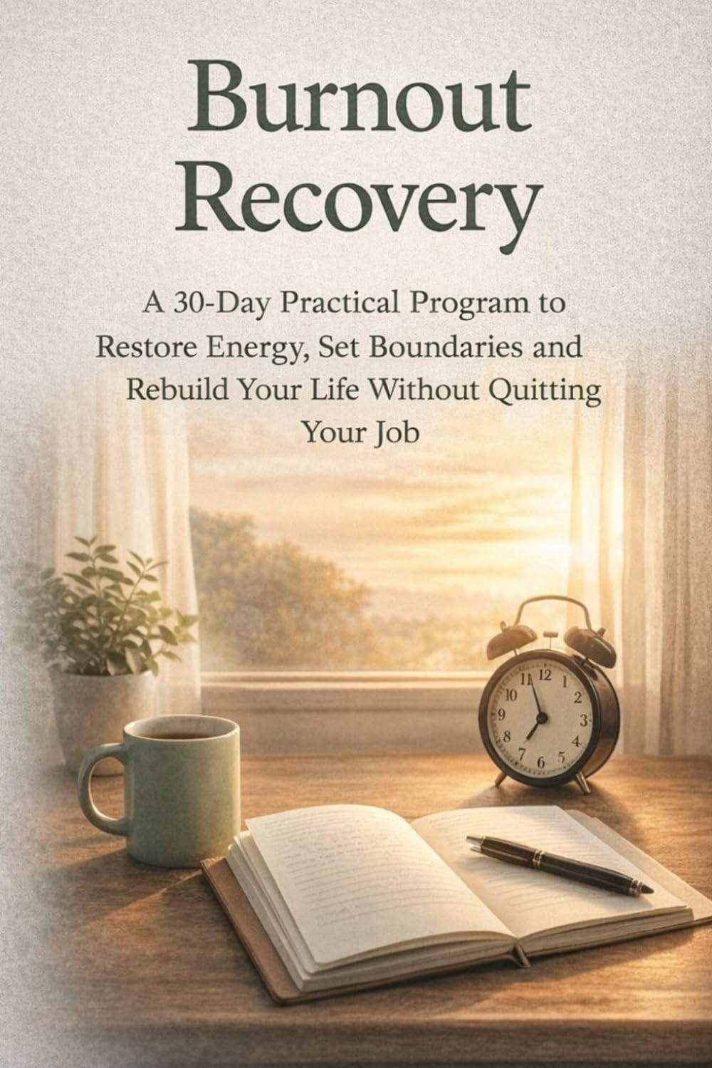 Burnout Recovery: A 30-Day Practical Program to Restore Energy, Set Boundaries and Rebuild Your Life Without Quitting Your Job